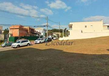 Terreno à venda, 821 m² por r$ 1.200.000,00 - valville 2 - santana de parnaíba/sp