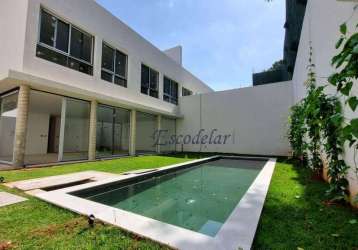 Casa à venda, 530 m² por r$ 7.800.000,00 - alto de pinheiros - são paulo/sp