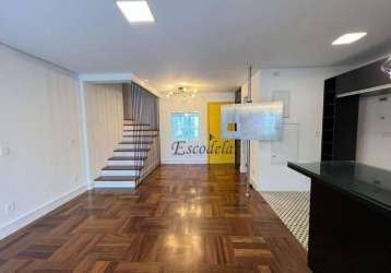 Apartamento duplex à venda, 101 m² por r$ 1.700.000,00 - brooklin - são paulo/sp