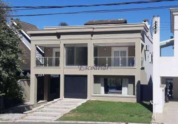 Casa com 4 dormitórios para alugar, 695 m² por r$ 29.100,00/mês - alphaville 10 - santana de parnaíba/sp