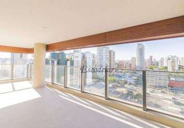 Apartamento com 3 dormitórios à venda, 232 m² por r$ 3.900.000,00 - campo belo - são paulo/sp