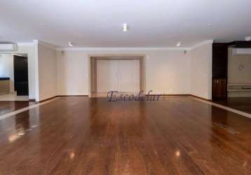 Apartamento à venda, 306 m² por r$ 13.000.000,00 - jardim europa - são paulo/sp