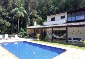 Casa com 6 dormitórios à venda, 420 m² por r$ 4.000.000,00 - pedra verde (domingas dias) - ubatuba/sp