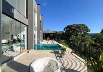 Casa com 4 dormitórios à venda, 600 m² por r$ 4.200.000,00 - refúgio da serra - mairiporã/sp