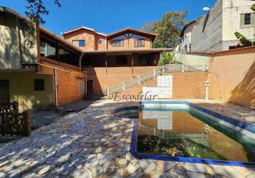 Casa com 4 dormitórios à venda, 400 m² por r$ 980.000,00 - serra da cantareira - mairiporã/sp