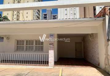 Casa comercial com 1 sala à venda na rua barata ribeiro, 447, vila itapura, campinas, 257 m2 por r$ 1.300.000