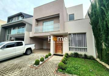 Casa com 4 dormitórios à venda, 295 m² por r$ 1.950.000,00 - santa quitéria - curitiba/pr