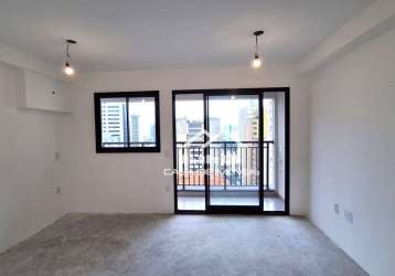 Vende apartamento tipo studio com 26m² com varanda, vista livre, ao lado do metrô saúde.