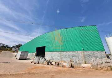 Galpão à venda, 1500 m² por r$ 5.500.000,00 - serra negra - bom jesus dos perdões/sp