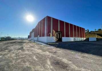 Galpão para alugar, 4500 m² por r$ 55.000,01/mês - jardim bela vista - bom jesus dos perdões/sp