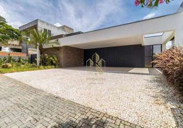 Casa com 4 dormitórios à venda, 321 m² por r$ 3.900.000,00 - condominio shamballa iii - atibaia/sp