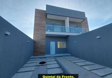 Linda casa duplex com duas suítes e área gourmet – rua andré temudo