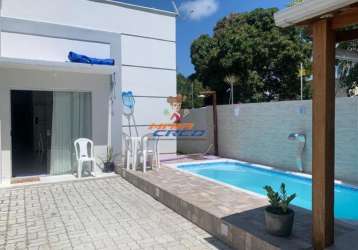 Casa com piscina em coroa vermelha, próximo da praia, santa cruz cabrália, porto seguro ba