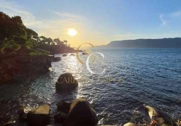 Terreno à venda no bairro são pedro - ilhabela/sp, região sul