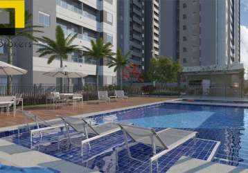 Apartamento mobiliado de 47 m² com 2 dormitórios no condomínio residencial toscana , no bairro ponte são joão, jundiaí - sp