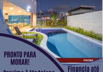 Apartamento 61metros, pronto para morar com 3 quartos no prado ronaldo 8199775.5653