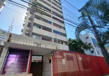 Tfs-apartamento para venda com 102 m² com 3 quartos em boa viagem - recife - pe