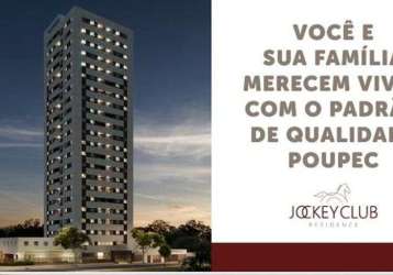 Tfs - jockey clube residence | pertinho da madalena, ao lado do jockey clube | lançamento poupec