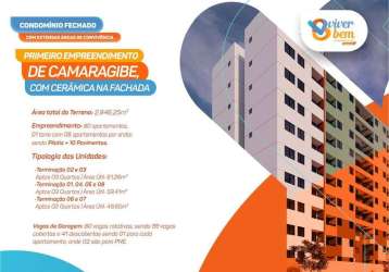 Apartamento para venda com 3 quartos em alberto maia - camaragibe - pe/ligue: 8 1 9 8 8 3 7 7 7 1 9