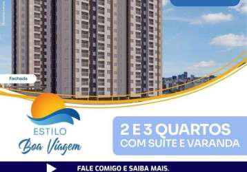 Attio - apartamento com 47 m² com 2 quartos em imbiribeira - recife