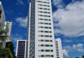 Thiagox. apartamento para venda com 44m², com 2 quartos em torre - recife - pe