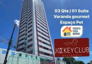 Apartamento 61metros, pronto para morar com 3 quartos no prado ronaldo 8199775.5653