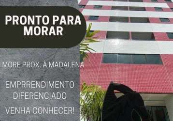 Apartamento 61metros, pronto para morar com 3 quartos no prado ronaldo 8199775.5653