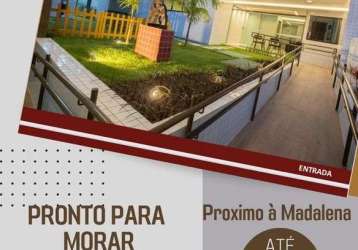 Apartamento 61metros, pronto para morar com 3 quartos no prado ronaldo 8199775.5653