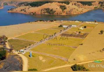 Terreno à venda,  com vista para represa 1000 m² por r$ 200.000 - zona rural - três pontas/mg