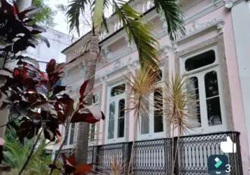 Casa histórica botafogo 1.657 m2 de terreno