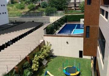 Apartamento com 4 dormitórios à venda, 230 m² por r$ 1.250.000,00 - candelária - natal/rn