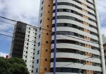 Apartamento com 4 dormitórios à venda, 180 m² por r$ 660.000,00 - petrópolis - natal/rn