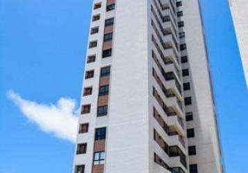 Apartamento com 4 dormitórios, 108 m² - venda por r$ 780.000,00 ou aluguel por r$ 4.500,00/mês - capim macio - natal/rn