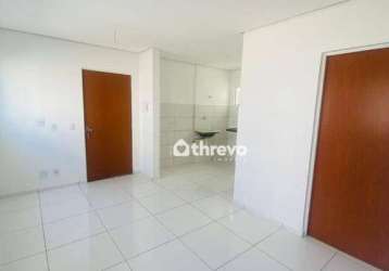 Excelente apartamento novo e térreo com 02 quartos para alugar, 46 m² por r$ 900/mês - santa maria - teresina/pi