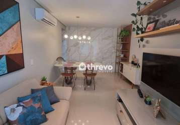 Apartamento com 3 dormitórios à venda, 81 m² por r$ 650.000,00 - ininga - teresina/pi