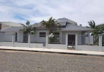 Casa para venda em sombrio, nova brasília, 3 dormitórios, 1 suíte, 2 banheiros, 2 vagas