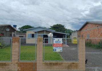 Casa para venda em sombrio, santa gertrudes, 2 dormitórios, 1 banheiro, 1 vaga