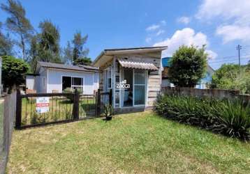 Casa para venda em sombrio, raizeira, 2 dormitórios, 1 banheiro, 1 vaga