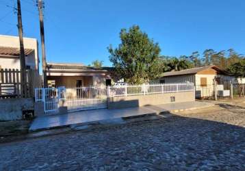 Casa para venda em sombrio, são josé, 2 dormitórios, 1 banheiro, 1 vaga