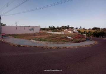 Terreno para venda em presidente prudente, residencial maré mansa