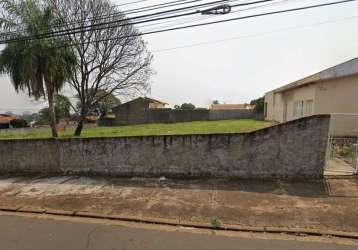 Terreno para venda em presidente prudente, jardim aviação