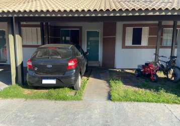 Casa em condomínio para venda em presidente prudente, jardim santa fé, 2 dormitórios, 1 banheiro, 2 vagas