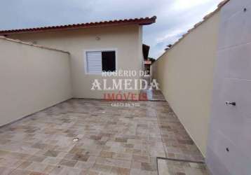 Casa com 2 quartos à venda na av. flacides ferreira, 1066, jardim são fernando, itanhaém, 70 m2 por r$ 265.000