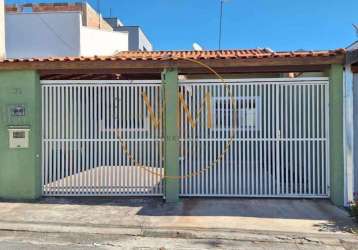 Casa para venda em jacareí, loteamento villa branca, 2 dormitórios, 1 suíte, 1 banheiro, 2 vagas