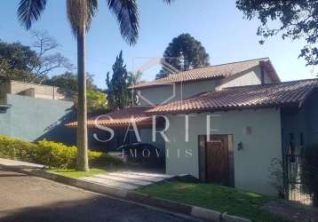 Casa em condomínio para venda em cajamar, alpes dos araçás (jordanésia), 4 dormitórios, 1 suíte, 4 banheiros