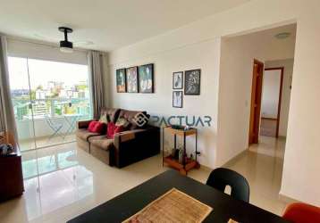 Apartamento com 2 quartos à venda, 75 m² por r$ 695.000 - buritis - belo horizonte/mg