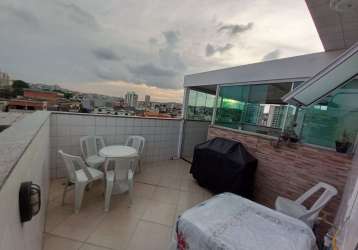 Cobertura com 4 quartos à venda na rua maura, --, ipiranga, belo horizonte por r$ 979.000