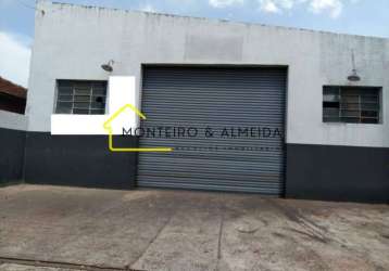 Barracão comercial a venda no jardim bela vista em itapetininga