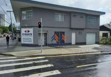 Sala para alugar, 157 m² por r$ 4.545,00/mês - centro - são josé dos pinhais/pr