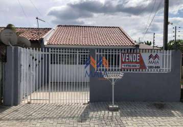 Casa com 2 dormitórios- venda por r$ 270.000 ou aluguel por r$ 1.335/mês - guatupê - são josé dos pinhais/pr